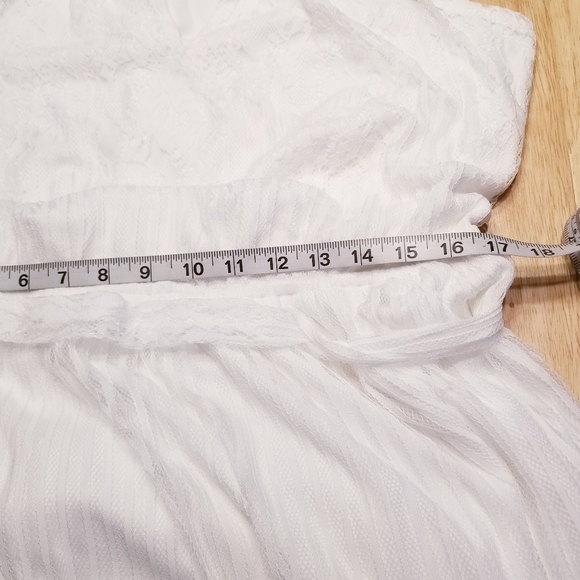 Plus 14/XS Ivory Studio 54 Maxi Dress - Picture 8 of 8